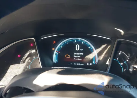 2016 Honda Civic Ex-L from USA, damaged, VIN 19XFC1F75GE032990